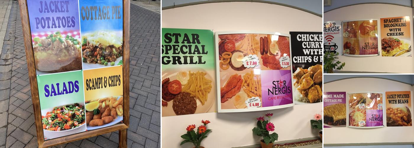 Star Nergis Cafe / Ramsgate Menu