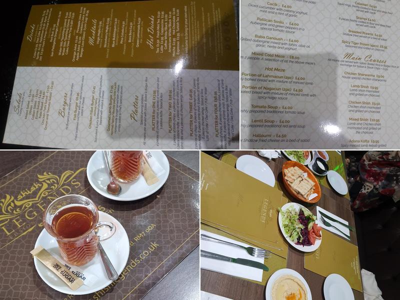 Shish LEGENDS Fusion Turkish Meze Menu