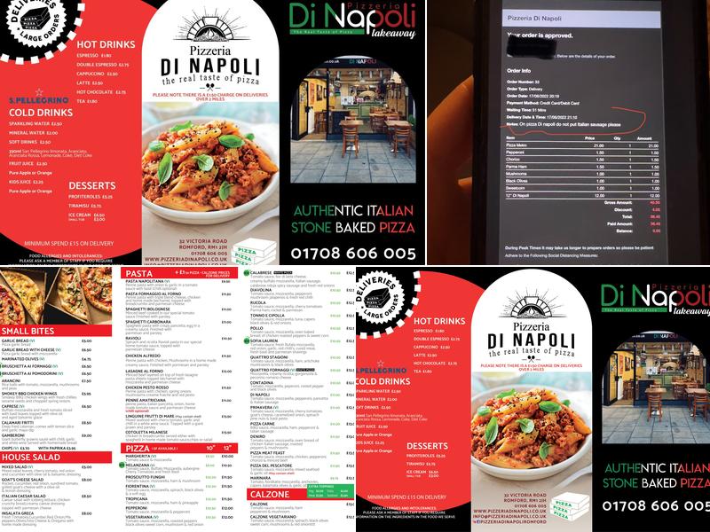 PizzeriaDiNapoli Menu