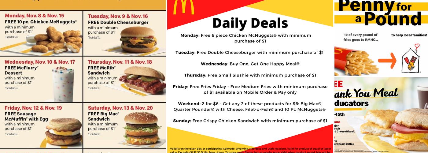 McDonald's Menu