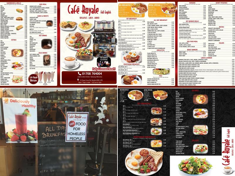 Abella cafe Menu