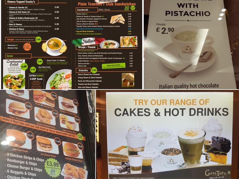 Caffe Della Continental Menu