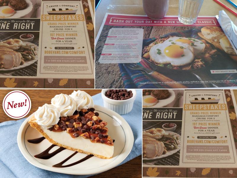 Bob Evans Menu