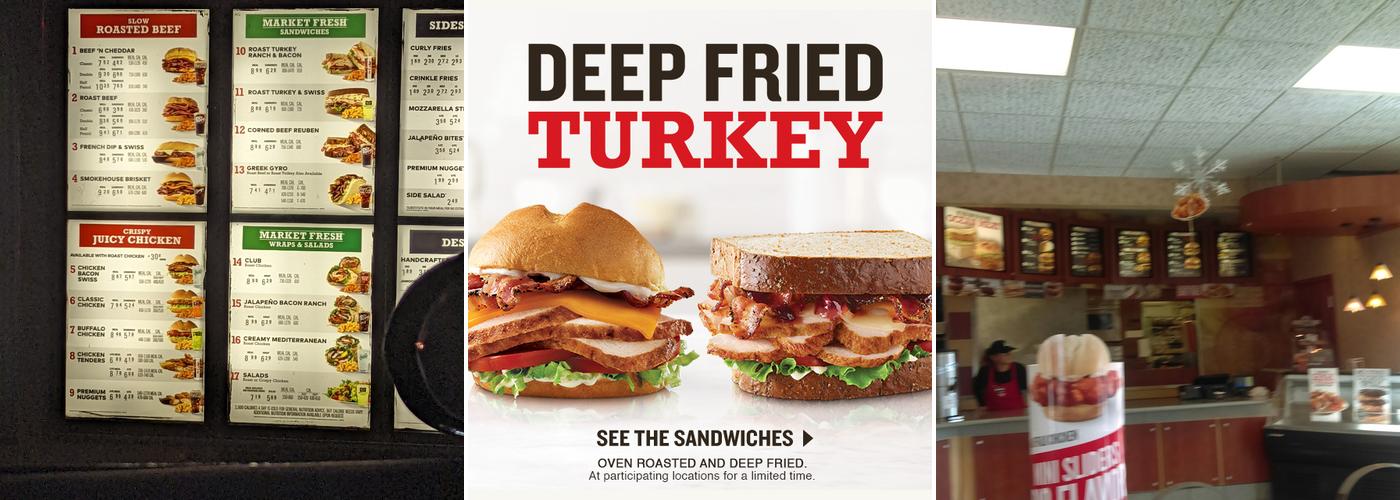 Arby's Menu