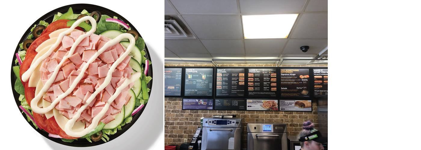 Subway Menu