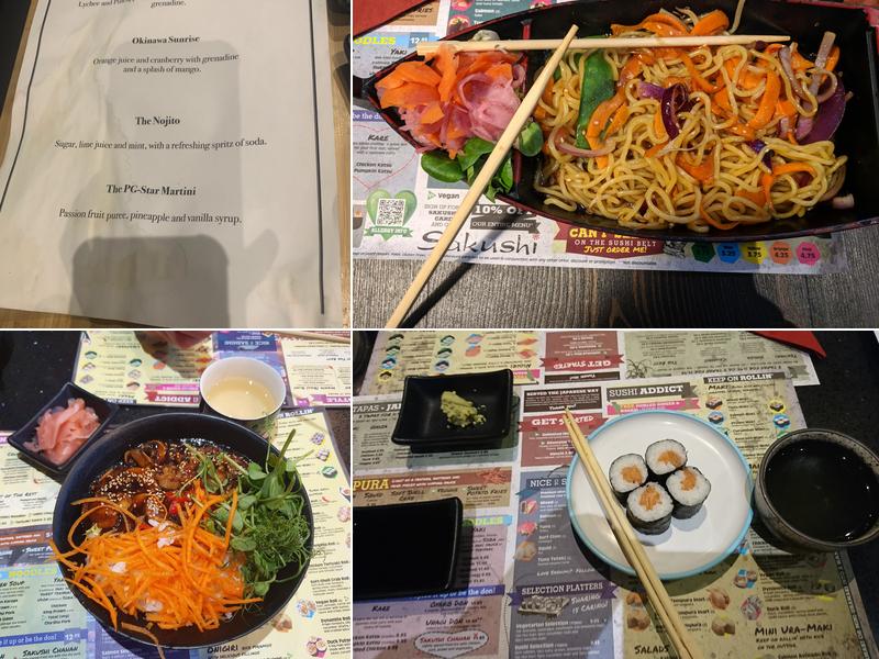 Sakushi Japanese - Sheffield Menu