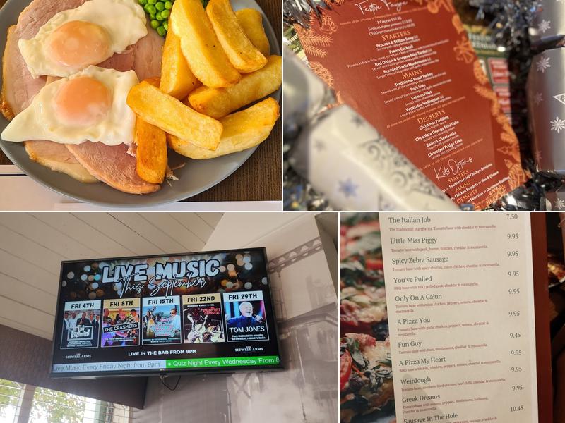 The Sitwell Arms Menu