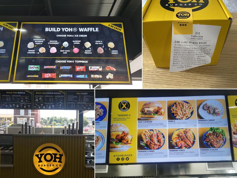 Yoh Burger & Desserts (Rotherham) Menu