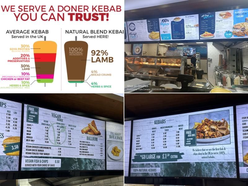 Seavers Fish & Chips - Rowley Regis Menu