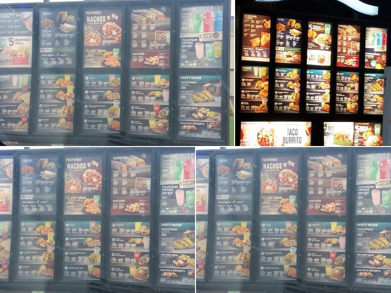Taco Bell Menu