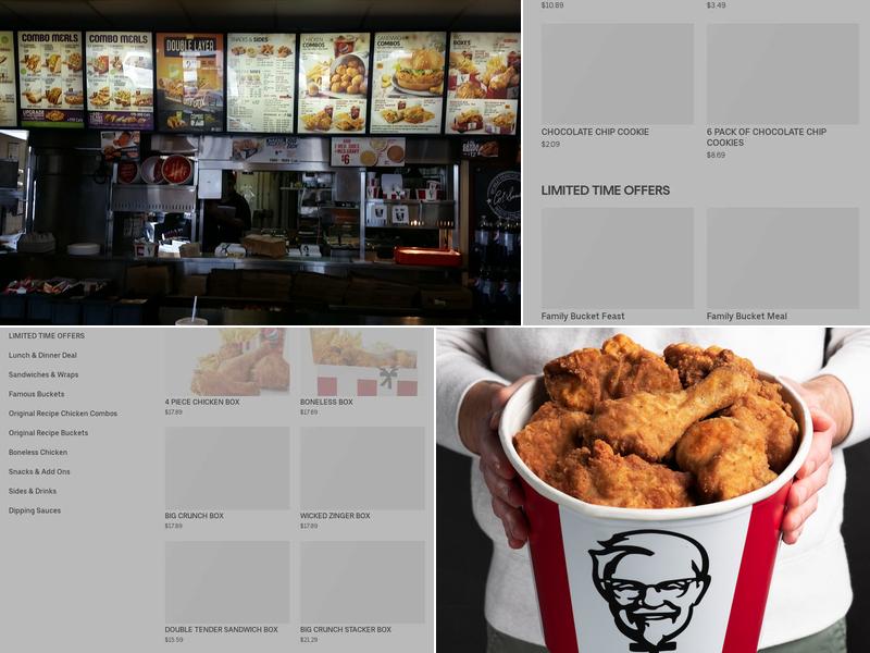 KFC Menu