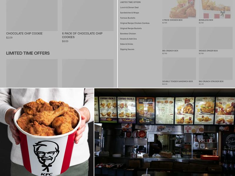 KFC Menu