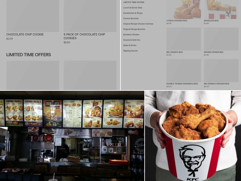 KFC Menu