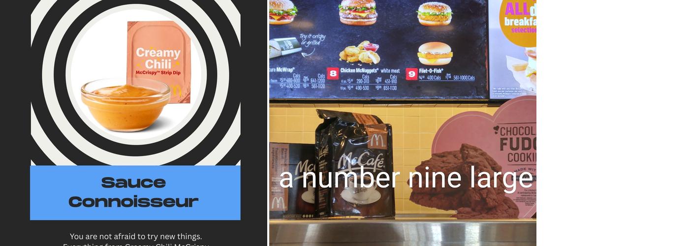 McDonald's Menu
