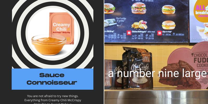 McDonald's Menu