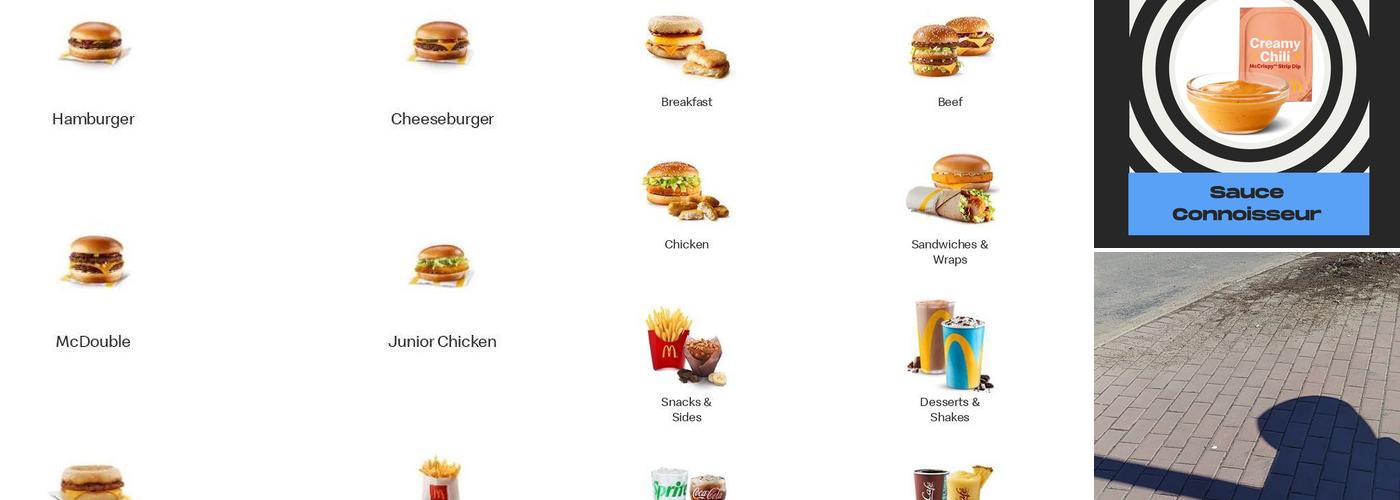 McDonald's Menu