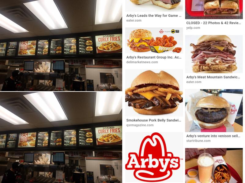 Arby's Menu