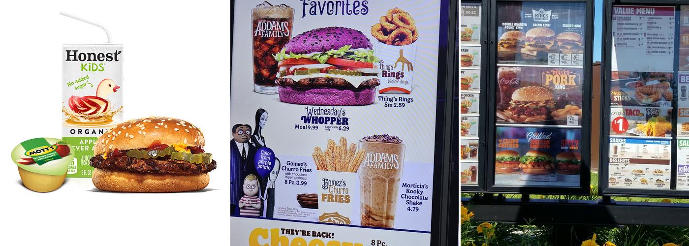 Burger King Menu
