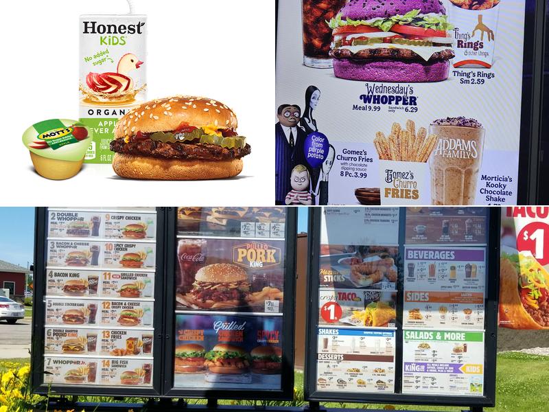 Burger King Menu