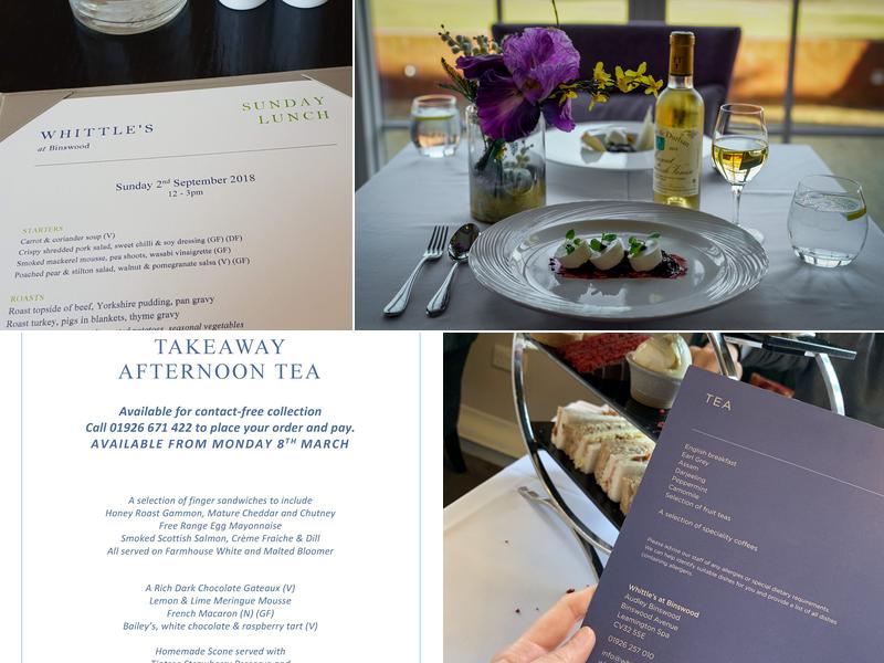 Whittle's Restaurant Menu