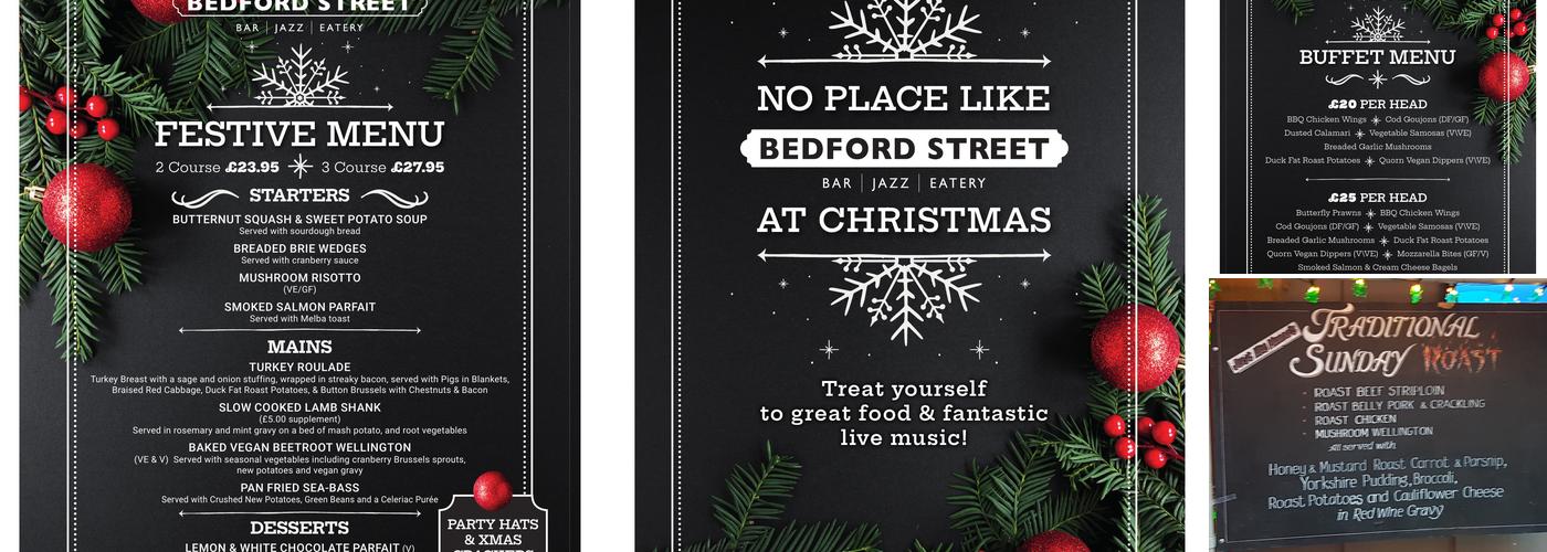 Bedford Street Bar Menu