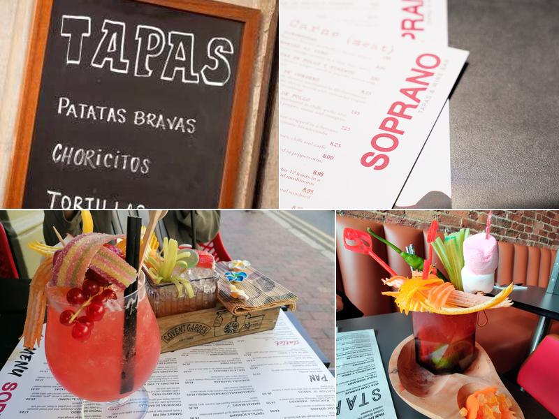 Soprano Wine Bar Menu