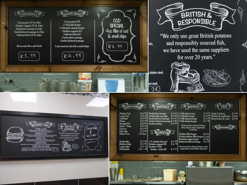 St Johns Fish Bar Menu