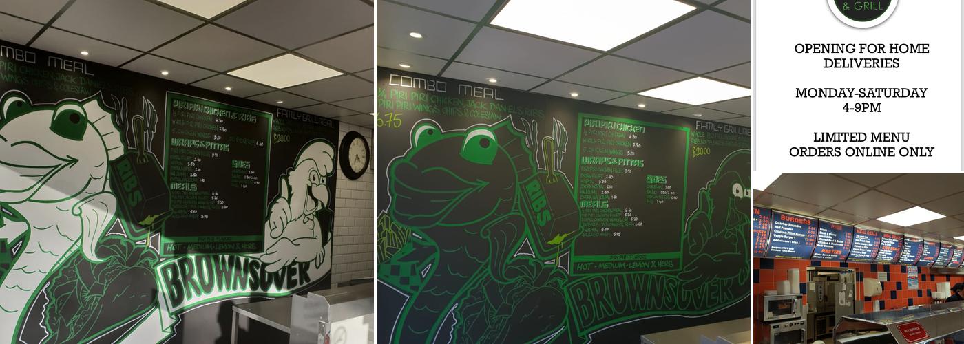 Brownsover Fish Bar Menu