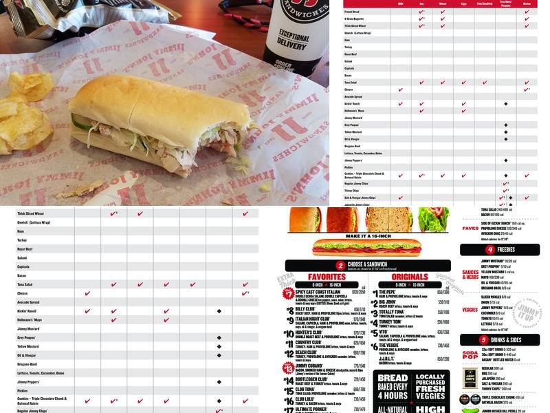 Jimmy John's Menu