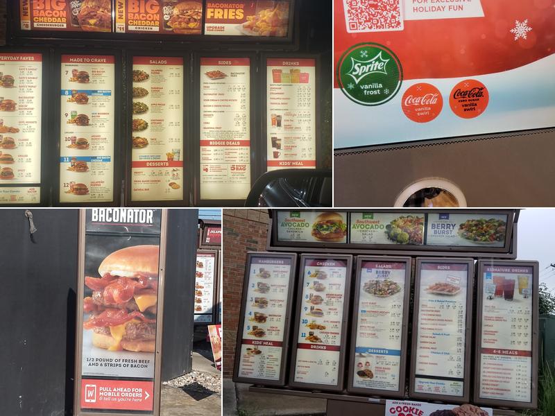 Wendy's Menu