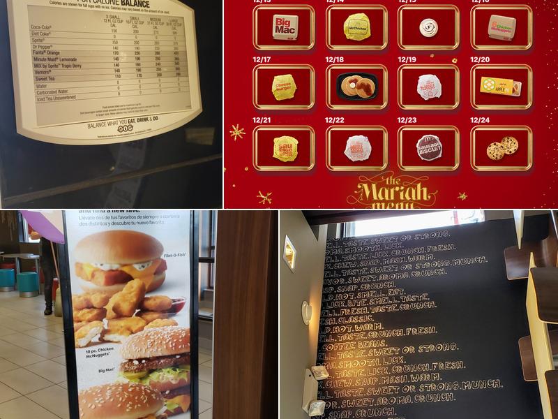 McDonald's Menu