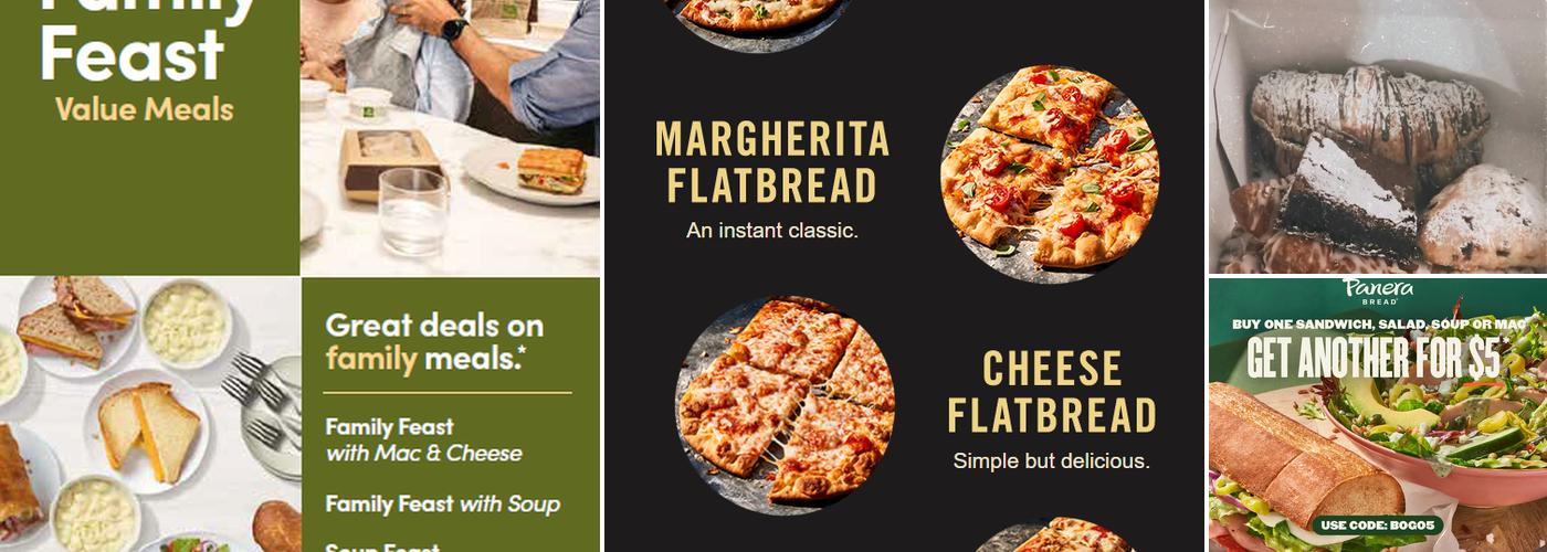 Panera Bread Menu
