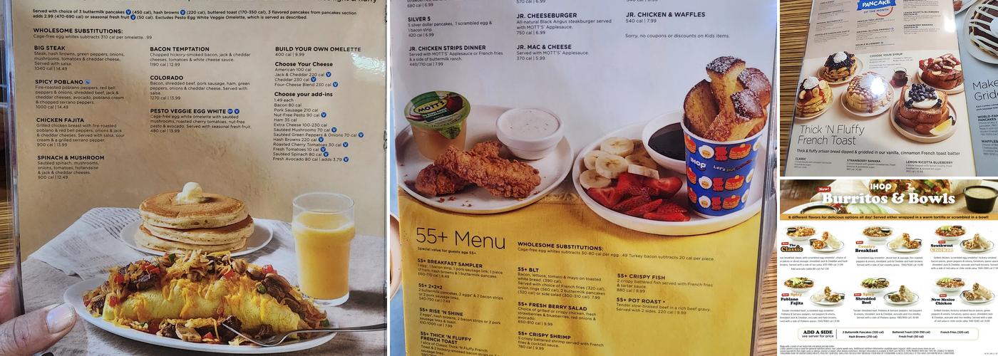 IHOP Menu