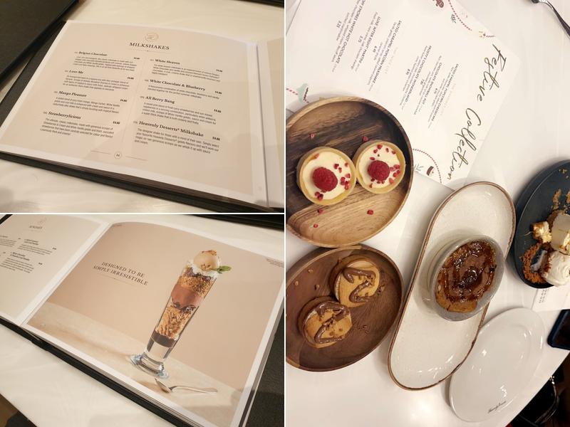 Heavenly Desserts Rushden Lakes Menu