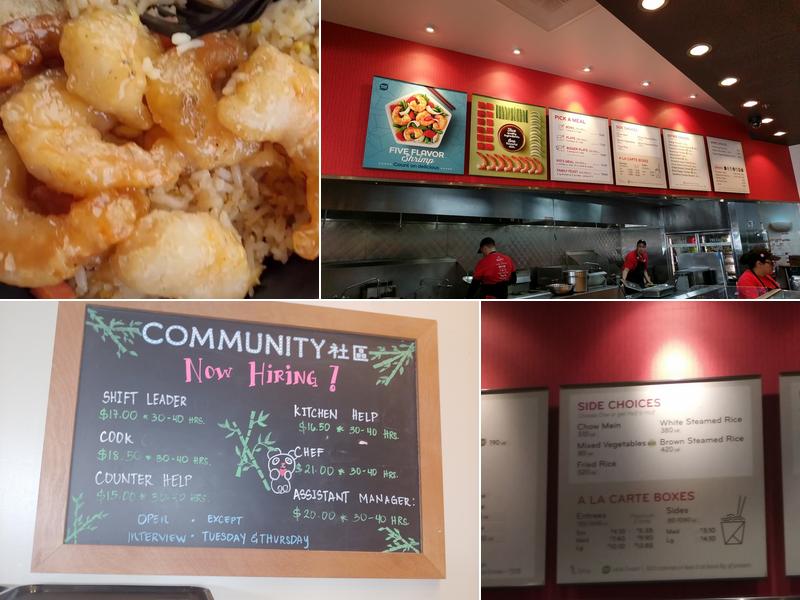 Panda Express Menu