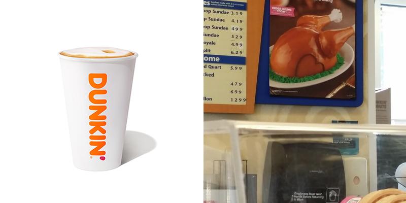 Dunkin' Menu
