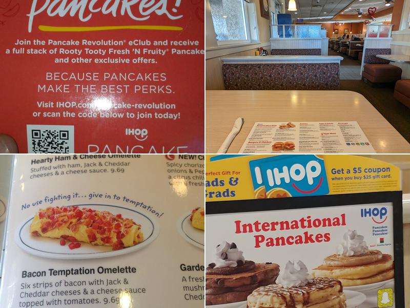 IHOP Menu