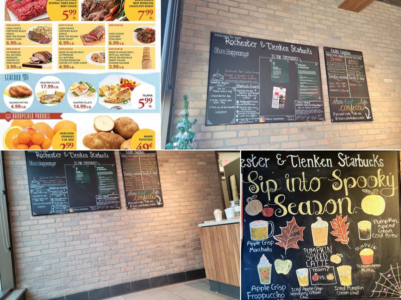 Starbucks Menu