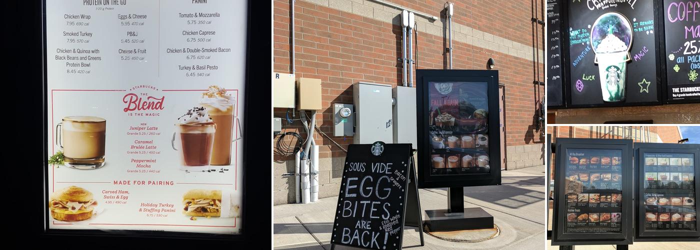 Starbucks Menu