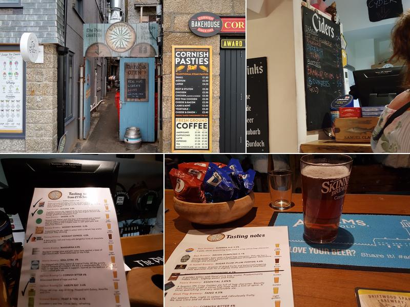 Pilchard Press Alehouse Menu