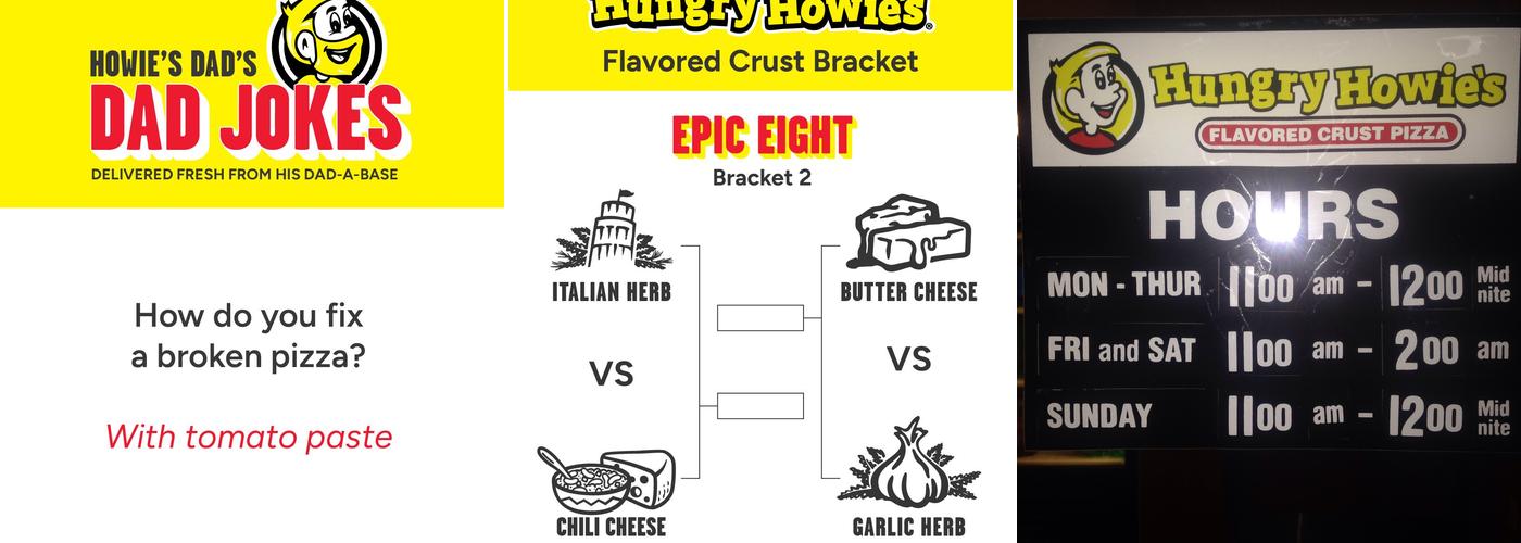 Hungry Howie's Pizza Menu