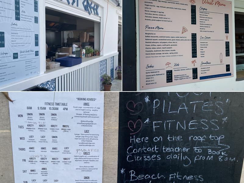 West Beach Bakery Menu