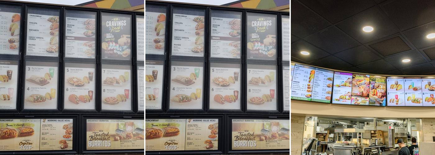 Taco Bell Menu