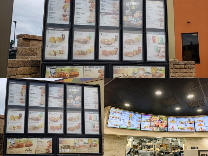 Taco Bell Menu
