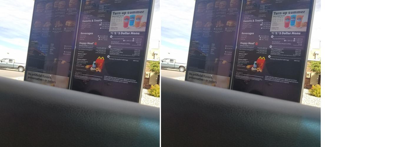 McDonald's Menu
