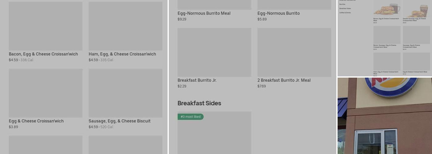 Burger King Menu