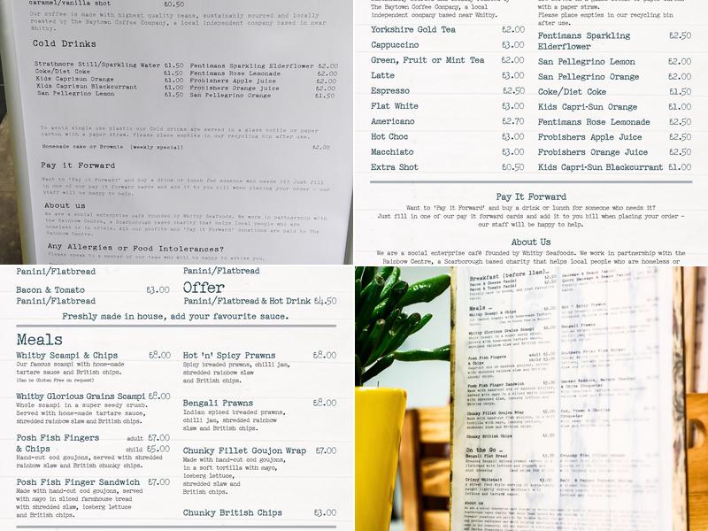 The Seafood Social Menu