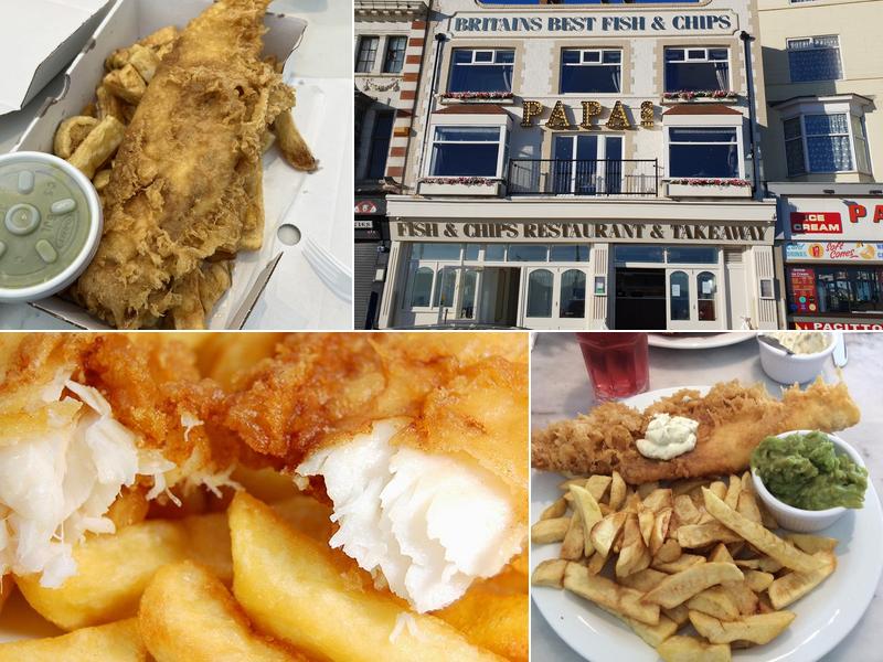 Papa's Fish & Chips Scarborough Seafront Takeaway