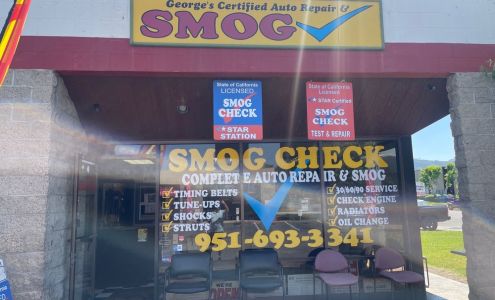 Georges Certified Auto repair and smog