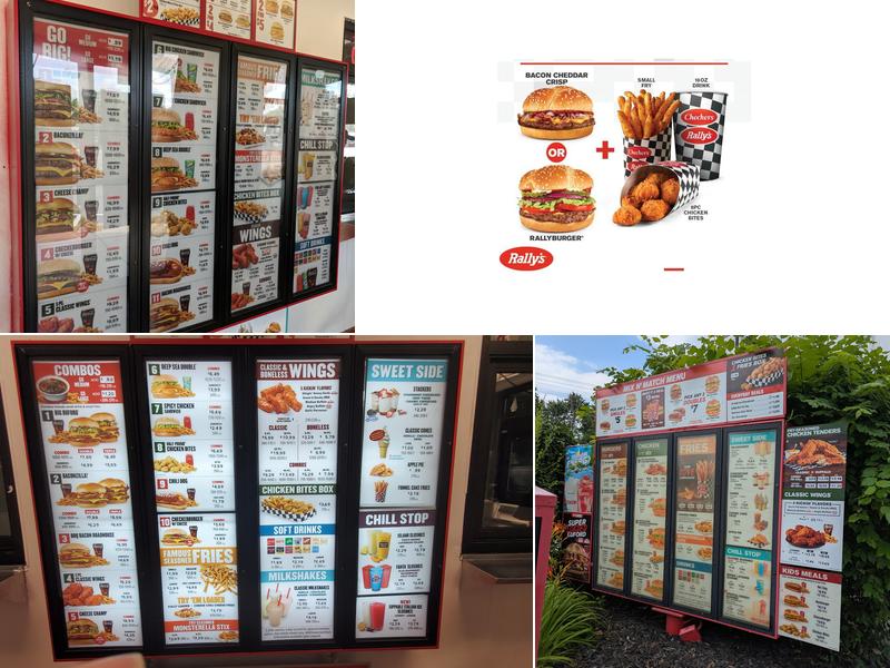 Checkers Menu